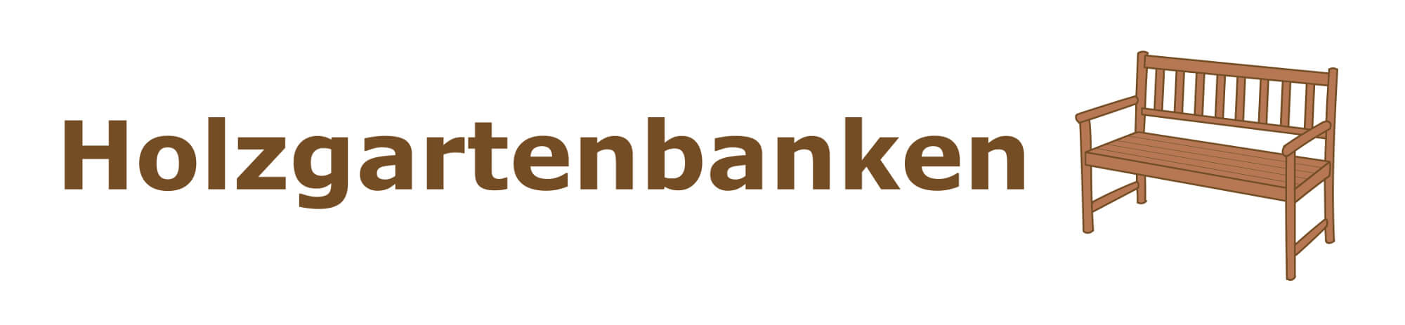 Holzgartenbanken